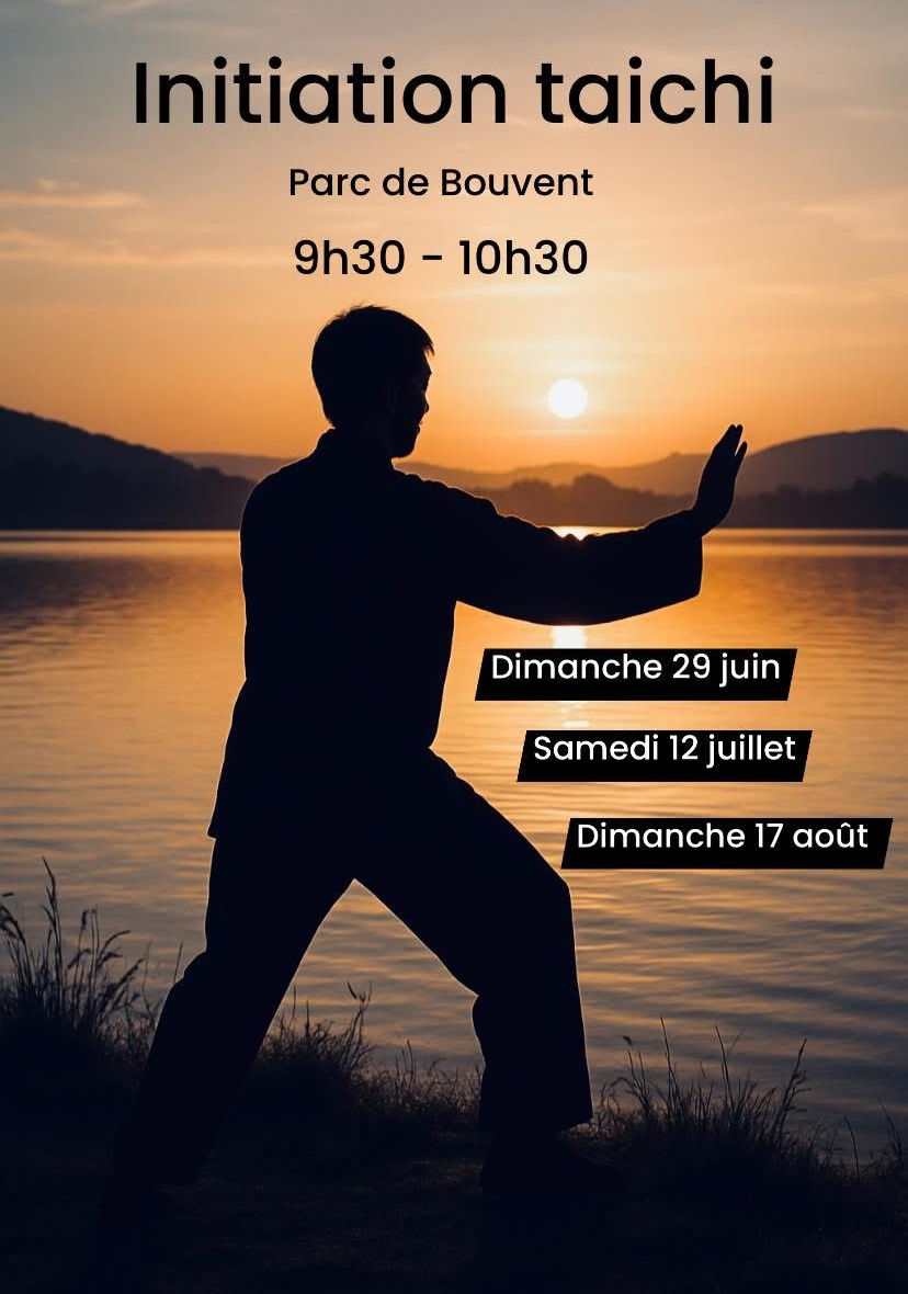 3 cours d'essai gratuits de taichi en plein air !