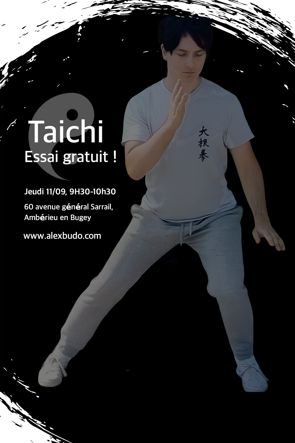 1 cours d'essai gratuit de taichi !